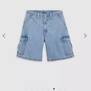 Levi's Denim Cargo Jean Shorts